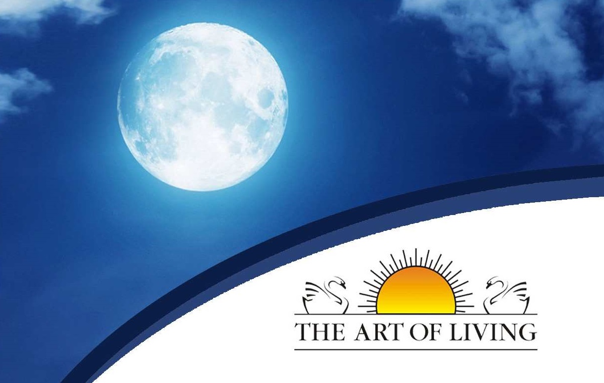 full moon meditation art of living